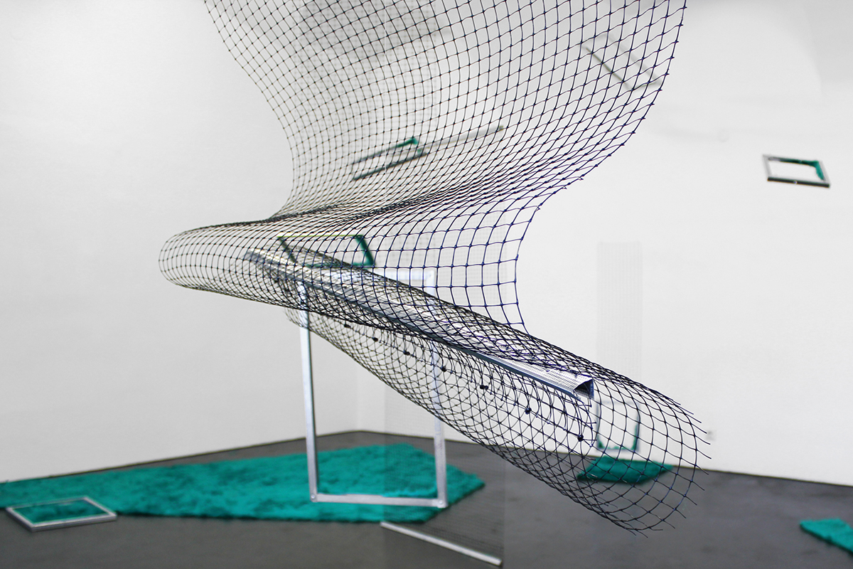 Installation by Ludmiła Kaczmarek (MEMPHIS/Linz)